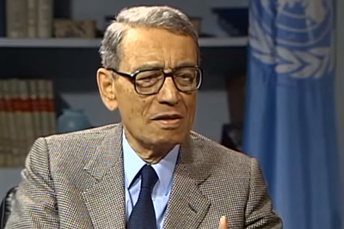 Interview of UN Secretary-General Boutros Boutros-Ghali (1992)