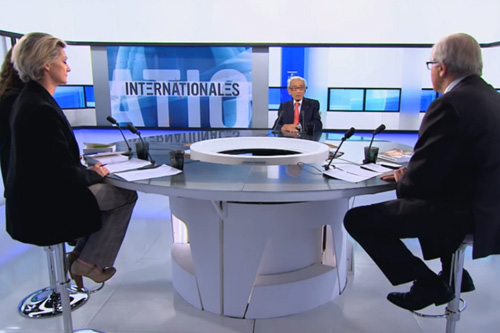 مقابلة مع بطرس غالي في برنامج Internationales على قناة TV5MONDE